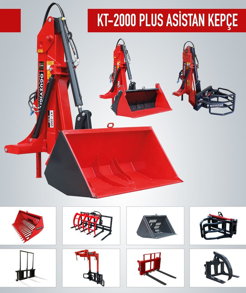 Novatar Tractor Rear Loader - Tracteur agricole: photos 1 Novatar Tractor Rear Loader - Tracteur agricole: photos 1