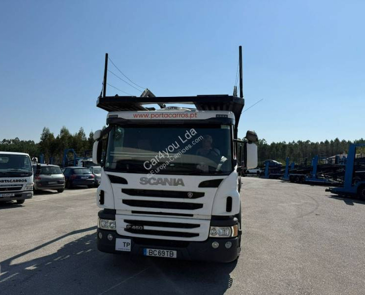 Scania P 450 - Camion porte-voitures, Semi-remorque porte-voitures: photos 2 Scania P 450 - Camion porte-voitures, Semi-remorque porte-voitures: photos 2