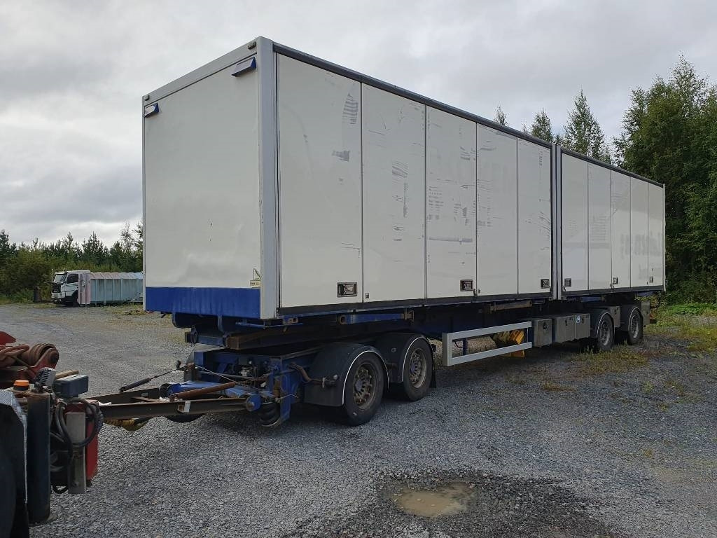 VAK 2 lavan Vaihtolava kärry +2 konttia ADR!!  - Remorque ampliroll/ Multibenne: photos 1 VAK 2 lavan Vaihtolava kärry +2 konttia ADR!!  - Remorque ampliroll/ Multibenne: photos 1