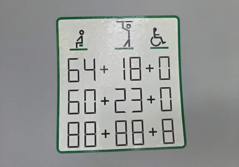 Bus interurbain Iveco CROSSWAY/ SPROWADZONY / 64 MIEJSCA / EURO 6: photos 18