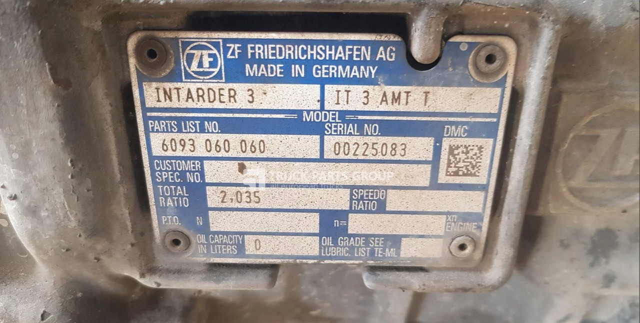 IVECO IVECO STRALIS HI-WAY EURO6 gearbox + intarder3 (retarder), 12AS2331TD, interder3, IT 3 AMT T, 6093060060, 00225083, 1333041065, 00238158, 4213550120, 6009297007, 6070010004, 6093060060, 3IT3AMT - Boîte de vitesse pour Camion: photos 3 IVECO IVECO STRALIS HI-WAY EURO6 gearbox + intarder3 (retarder), 12AS2331TD, interder3, IT 3 AMT T, 6093060060, 00225083, 1333041065, 00238158, 4213550120, 6009297007, 6070010004, 6093060060, 3IT3AMT - Boîte de vitesse pour Camion: photos 3