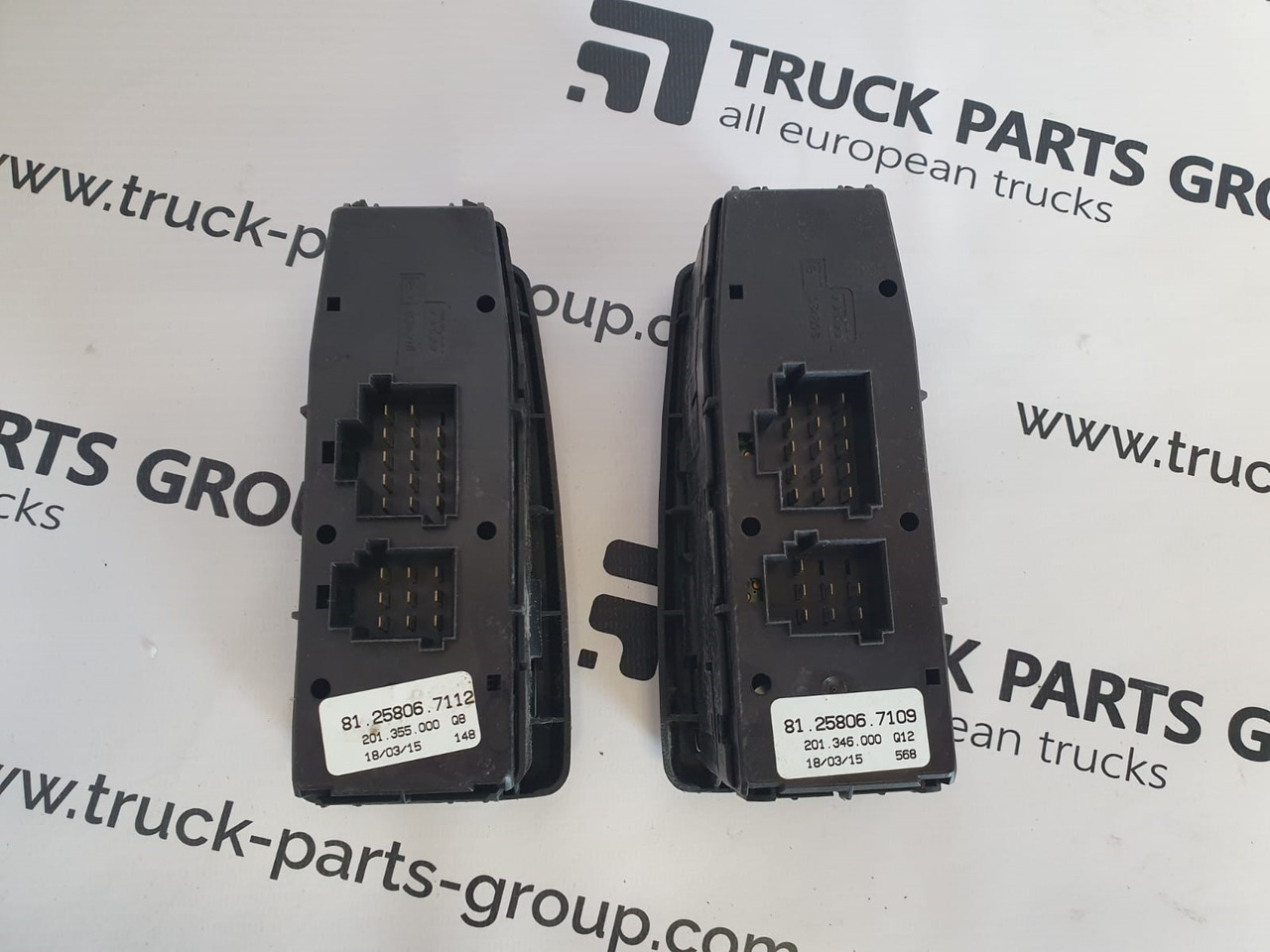 MAN TGX, TGS, TGL, TGM EURO 6, door control, window lift control door control module driver + co-driver side, left + right, 81258067109, 81258067112, 4057795038431, 201 346 000, 201346000, 47019 FEBI, - Panel de instrumentos pour Camion: photos 3 MAN TGX, TGS, TGL, TGM EURO 6, door control, window lift control door control module driver + co-driver side, left + right, 81258067109, 81258067112, 4057795038431, 201 346 000, 201346000, 47019 FEBI, - Panel de instrumentos pour Camion: photos 3