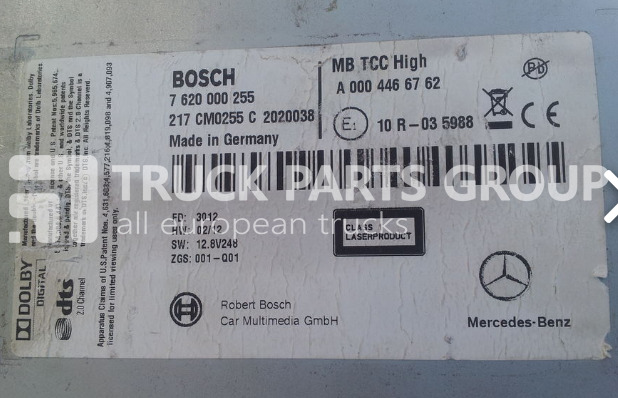 MERCEDES-BENZ Actros MP4 EURO6 car multimedia, ECTS. Radio TCC MID navigation autoradio - Système de navigation pour Camion: photos 2 MERCEDES-BENZ Actros MP4 EURO6 car multimedia, ECTS. Radio TCC MID navigation autoradio - Système de navigation pour Camion: photos 2