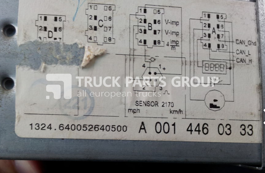 Mercedes-Benz Tachograph, tacho , MAN, DAF, VOLVO, IVECO, TYPE 1324, VDO, KENZ - Chronotachygraphe pour Camion: photos 2 Mercedes-Benz Tachograph, tacho , MAN, DAF, VOLVO, IVECO, TYPE 1324, VDO, KENZ - Chronotachygraphe pour Camion: photos 2