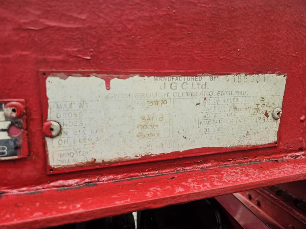 Jgc Tipping skelly - Semi-remorque porte-conteneur/ Caisse mobile: photos 2 Jgc Tipping skelly - Semi-remorque porte-conteneur/ Caisse mobile: photos 2