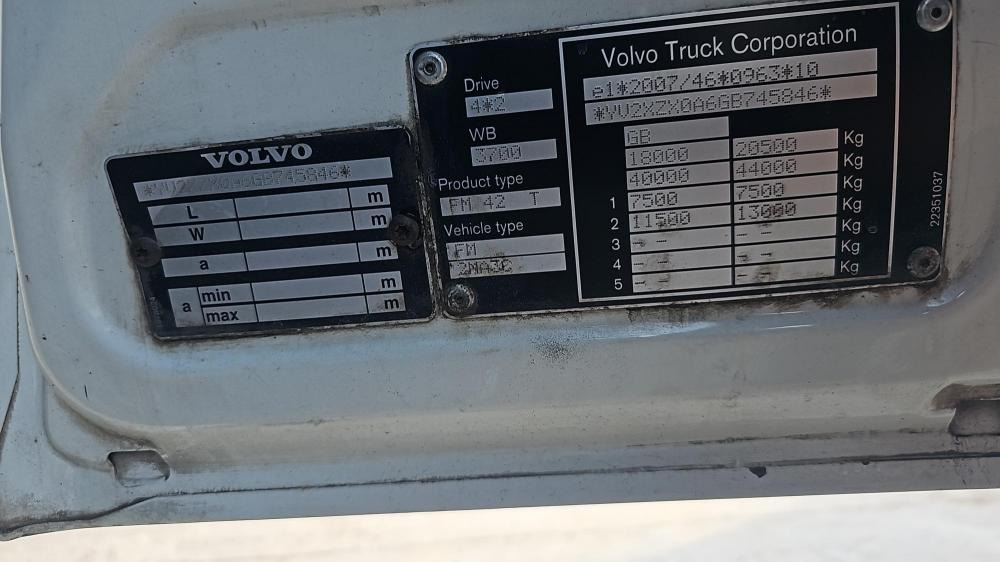 Volvo Fm450 - Tracteur routier: photos 5 Volvo Fm450 - Tracteur routier: photos 5