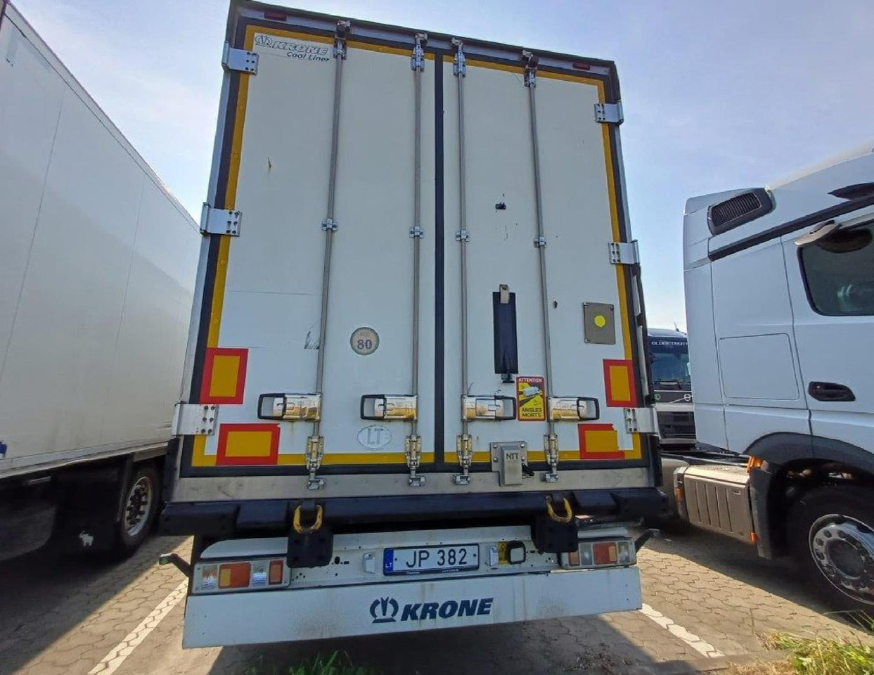 2018 Krone SDR Double Deck Cool Liner FP60 ThermoKing SLXi 300 Lifting Axle - Semi-remorque frigorifique: photos 2 2018 Krone SDR Double Deck Cool Liner FP60 ThermoKing SLXi 300 Lifting Axle - Semi-remorque frigorifique: photos 2
