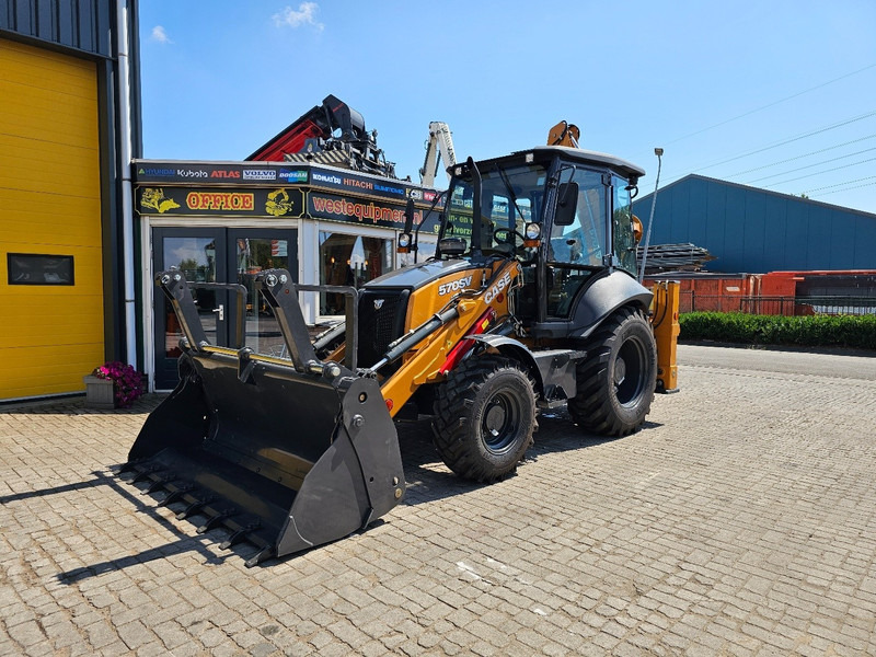 Case 570SV AC / 4x4 / Lepels / Telescopic - Tractopelle: photos 2 Case 570SV AC / 4x4 / Lepels / Telescopic - Tractopelle: photos 2