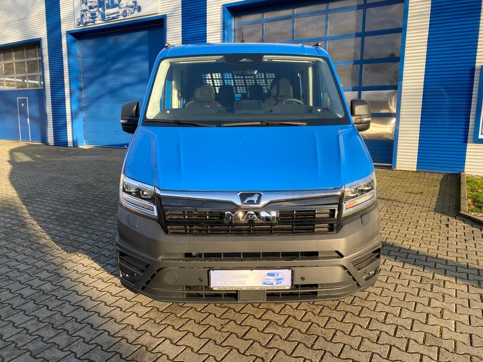 MAN TGE 3.180 4x4 Doka Pritsche Lang *INKL.19% MWT* AUTOMATIK*LED*CAM*AHK*TEMPO*STANDHZG*UVM* - Utilitaire plateau, Utilitaire double cabine: photos 3 MAN TGE 3.180 4x4 Doka Pritsche Lang *INKL.19% MWT* AUTOMATIK*LED*CAM*AHK*TEMPO*STANDHZG*UVM* - Utilitaire plateau, Utilitaire double cabine: photos 3