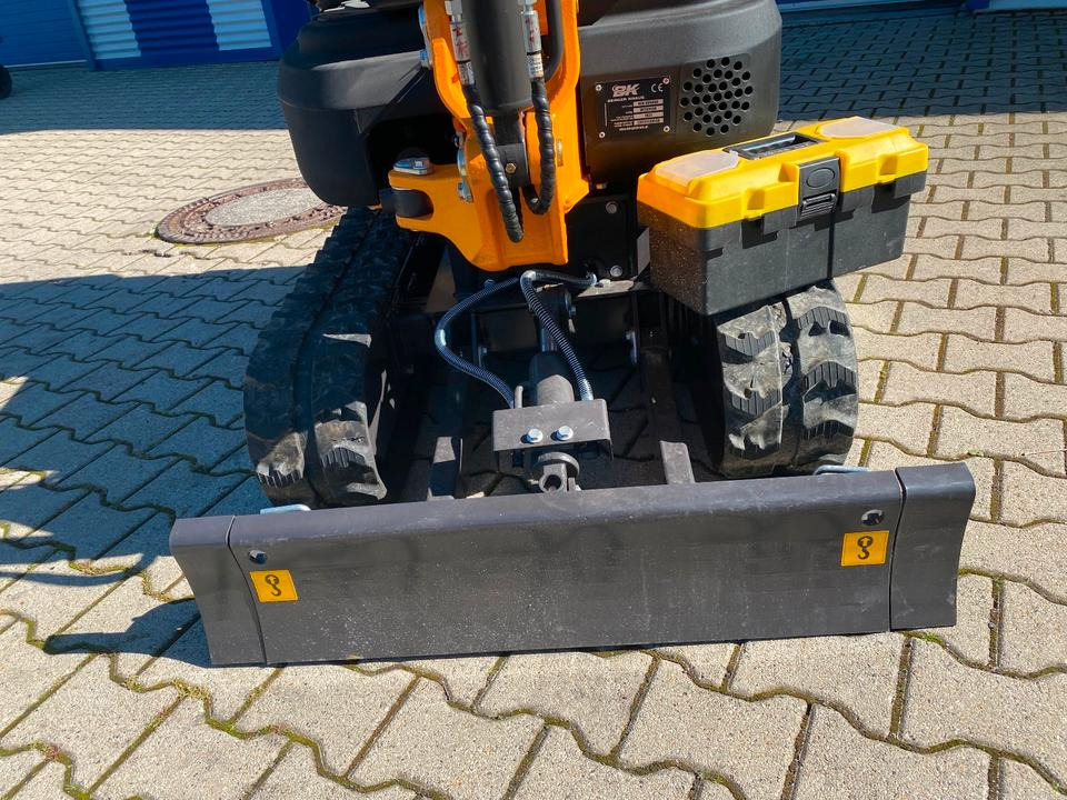 Mini pelle Minibagger BK1300JSR inkl. 3 Schaufeln *INKL.19% MWST*BERGER KRAUS*KUBOTA D902 11,8KW*JOYSTICK*SCHENKWARM*SOFORT!*: photos 7
