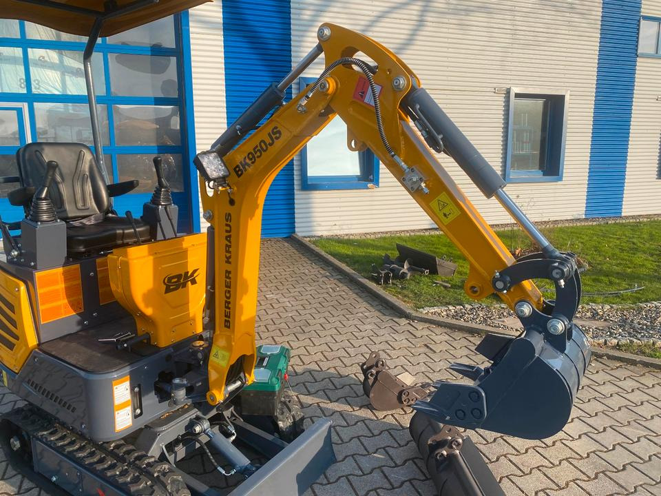 Mini pelle Minibagger BK950JS + Schaufelpaket *INKL.19% MWST*BERGER KRAUS*KABINE*SOFORT!*: photos 10