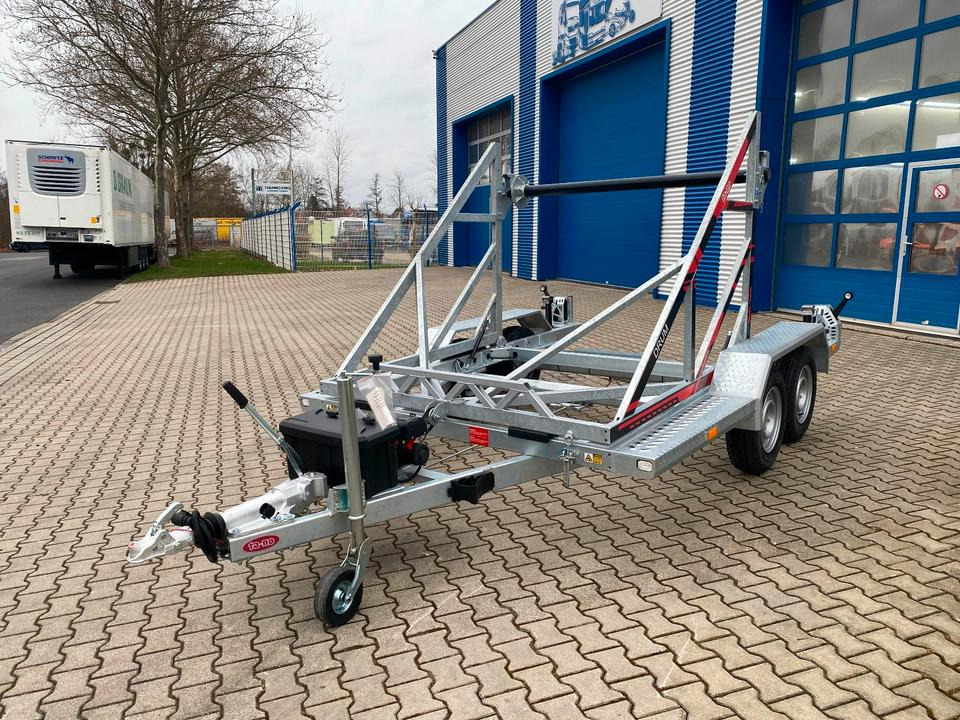 TA-NO Kabeltrommel-Anhänger 3500KG E-Winde *INKL.19% MWST*Kabelanhänger Sofort Verfügbar! - Remorque porte-touret: photos 4 TA-NO Kabeltrommel-Anhänger 3500KG E-Winde *INKL.19% MWST*Kabelanhänger Sofort Verfügbar! - Remorque porte-touret: photos 4