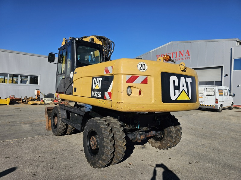 CATERPILLAR M322D - Pelle sur pneus: photos 2 CATERPILLAR M322D - Pelle sur pneus: photos 2