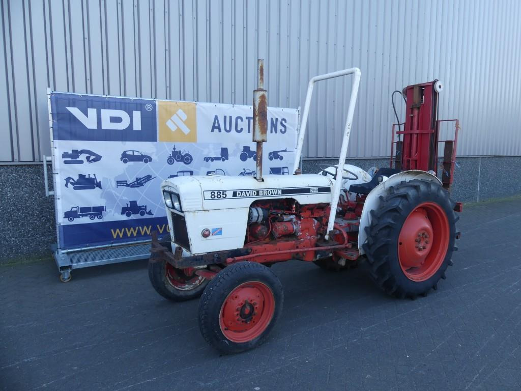 David Brown 885 - Tracteur agricole: photos 1 David Brown 885 - Tracteur agricole: photos 1