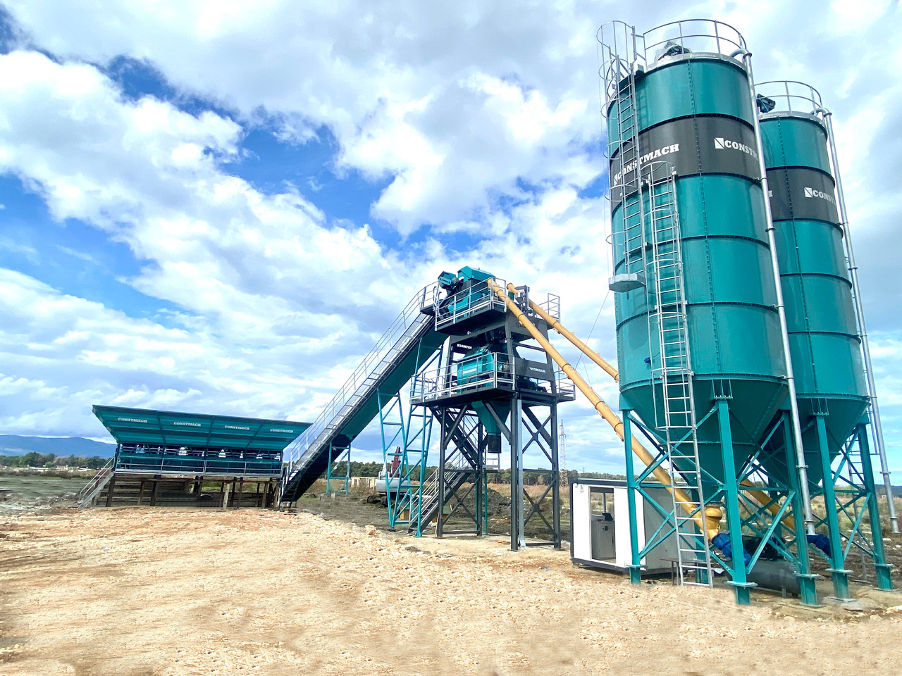 Constmach 100 m³/h Stationary Concrete Batching Plant - Centrale à béton: photos 4 Constmach 100 m³/h Stationary Concrete Batching Plant - Centrale à béton: photos 4