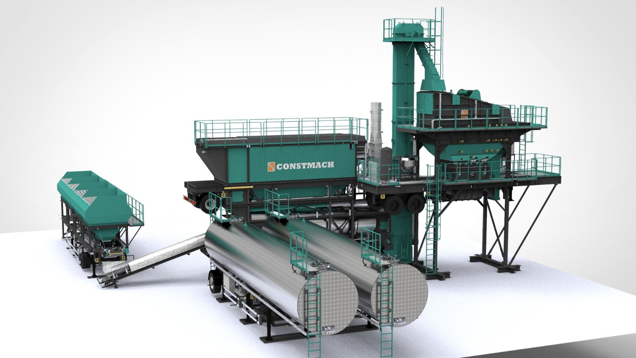 Constmach Mobile Asphalt Plant - Centrale d'enrobage: photos 3 Constmach Mobile Asphalt Plant - Centrale d'enrobage: photos 3