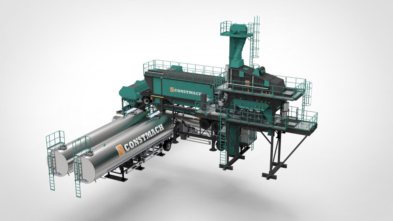 Constmach Mobile Batch Type Asphalt Plants - Centrale d'enrobage: photos 3 Constmach Mobile Batch Type Asphalt Plants - Centrale d'enrobage: photos 3