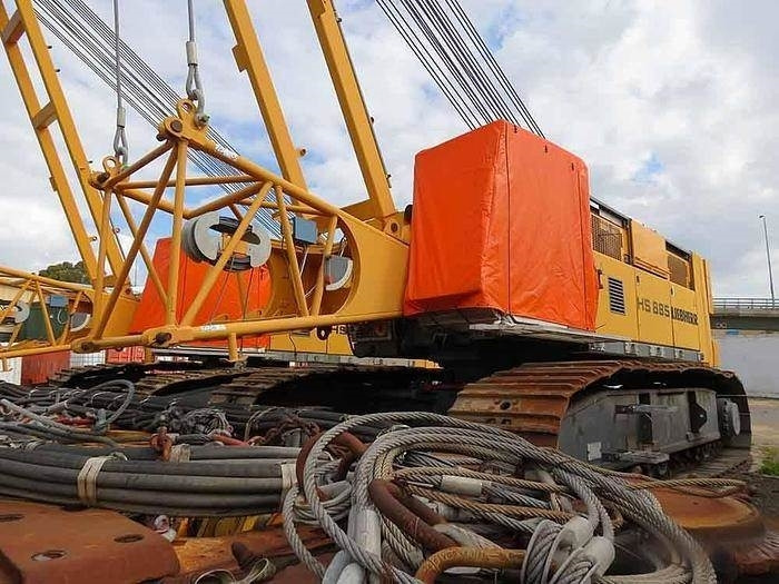 Liebherr HS885HD + BAUER CUTTER - 70 METROS - Grue: photos 1 Liebherr HS885HD + BAUER CUTTER - 70 METROS - Grue: photos 1