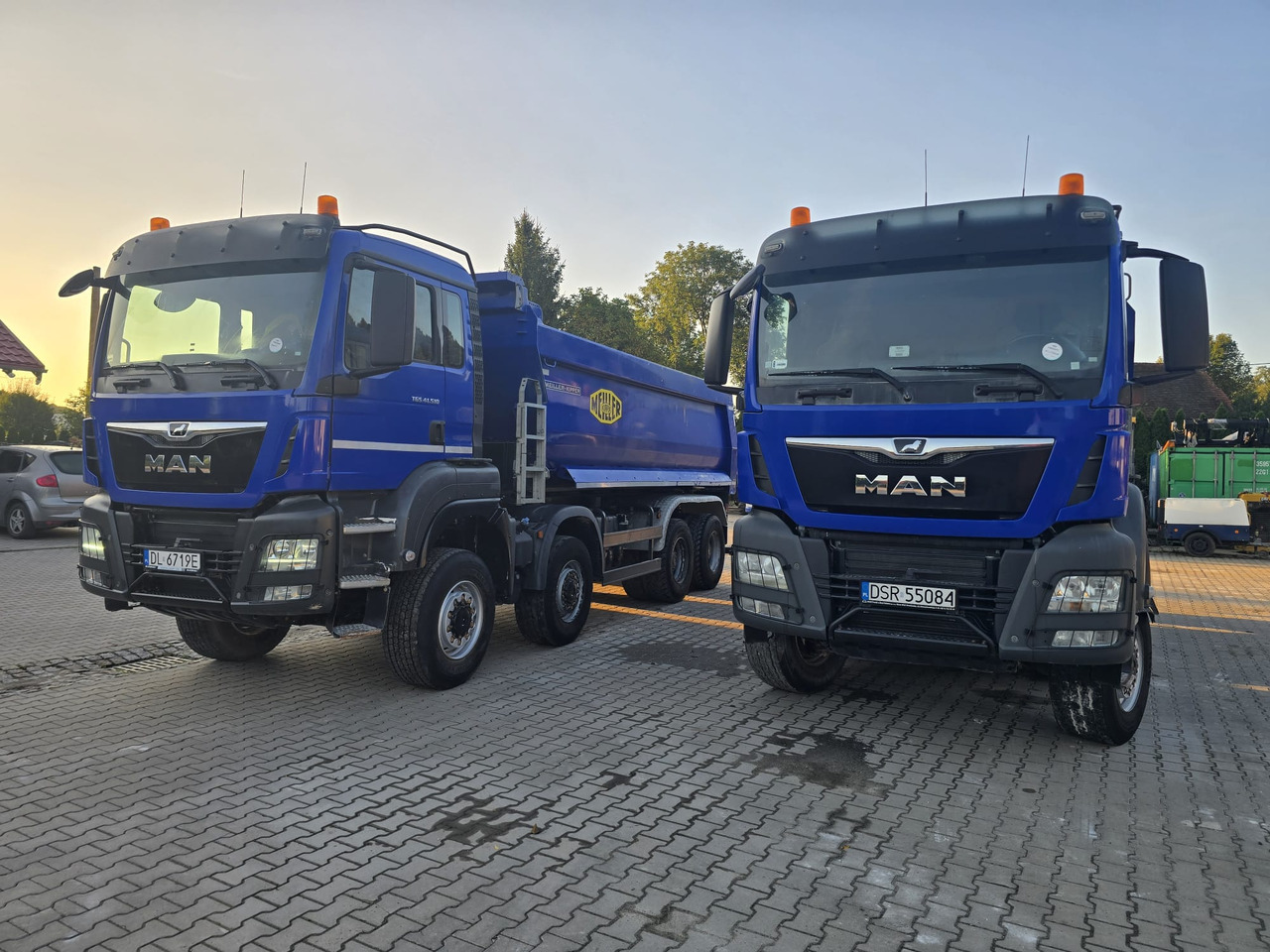 MAN TGS 41.510 - Camion benne: photos 2 MAN TGS 41.510 - Camion benne: photos 2