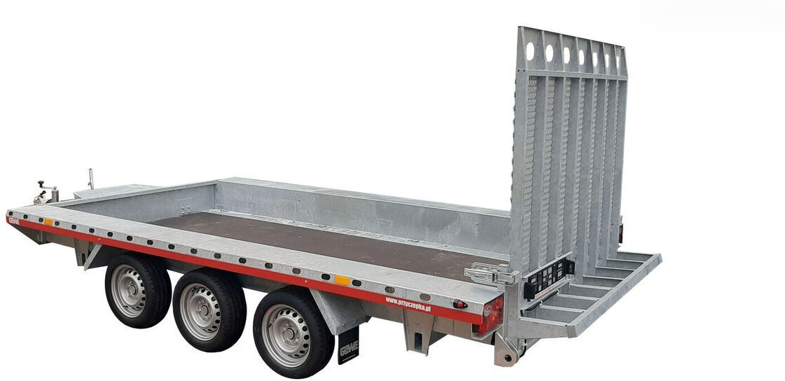 Gewe Przyczepa pod minikoparkę 4x1,8m - 3osiowa, B3500 E/1 - Remorque porte engin: photos 5 Gewe Przyczepa pod minikoparkę 4x1,8m - 3osiowa, B3500 E/1 - Remorque porte engin: photos 5