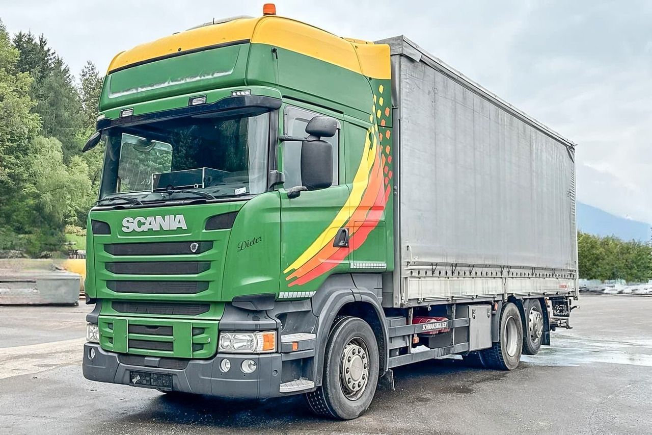 Scania R450 - Camion à rideaux coulissants: photos 2 Scania R450 - Camion à rideaux coulissants: photos 2