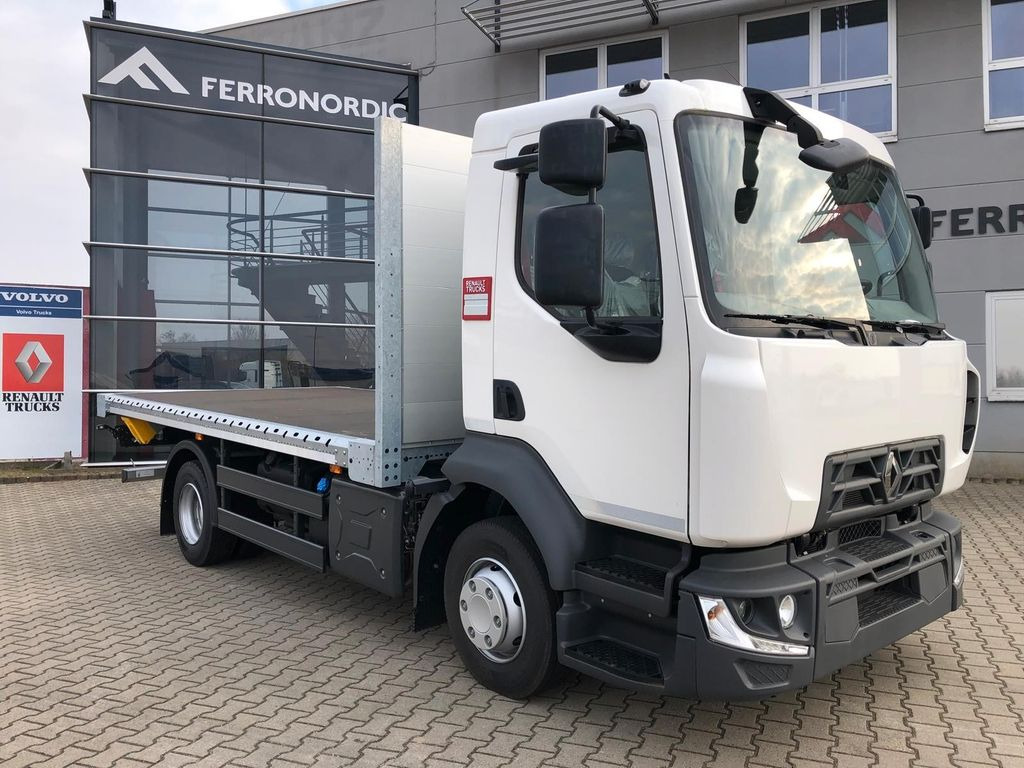 Renault D 10.210 Klima*PTO*Motor Bremse*Blatt Federung - Camion plateau: photos 1 Renault D 10.210 Klima*PTO*Motor Bremse*Blatt Federung - Camion plateau: photos 1
