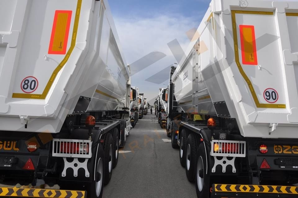 Semi-remorque benne neuf Özgül 3 AXLE TIPPING SEMI TRAILER: photos 9