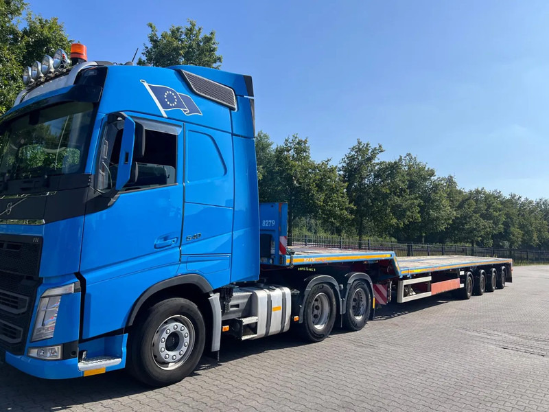 Faymonville SPZ-4AAX Double Extendable Semi Low Loader - Semi-remorque surbaissé: photos 1 Faymonville SPZ-4AAX Double Extendable Semi Low Loader - Semi-remorque surbaissé: photos 1