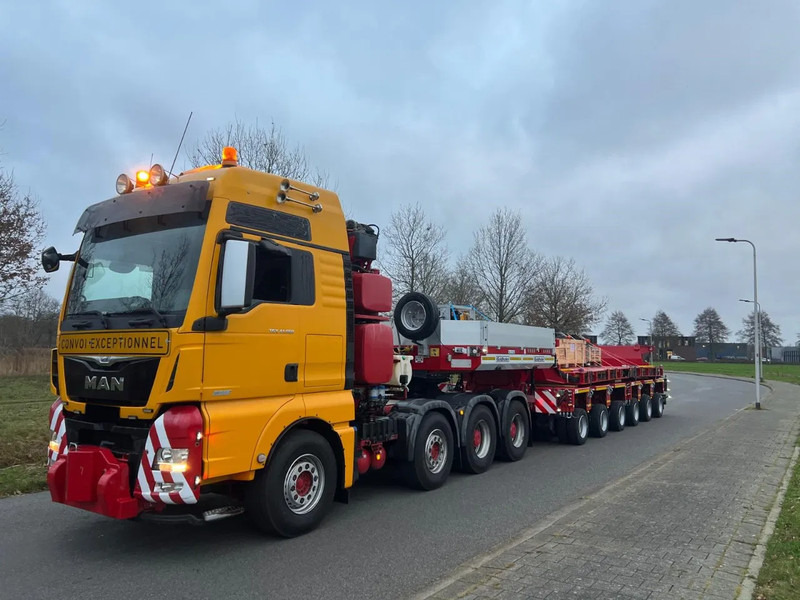 Goldhofer THP SL 3 + 3 + Gooseneck + Flatbed 250 - Semi-remorque: photos 1 Goldhofer THP SL 3 + 3 + Gooseneck + Flatbed 250 - Semi-remorque: photos 1