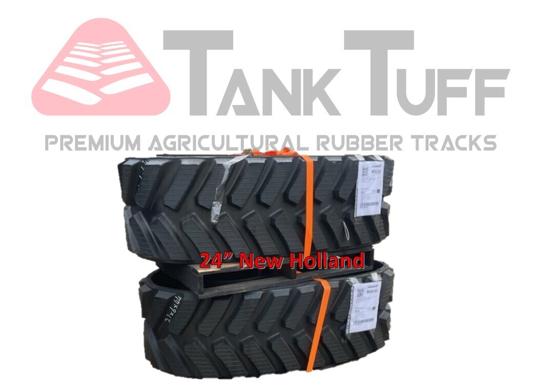 NEW HOLLAND - Chenilles agricoles en caoutchouc GTW TankTuff - Chenille pour Moissonneuse-batteuse: photos 1 NEW HOLLAND - Chenilles agricoles en caoutchouc GTW TankTuff - Chenille pour Moissonneuse-batteuse: photos 1