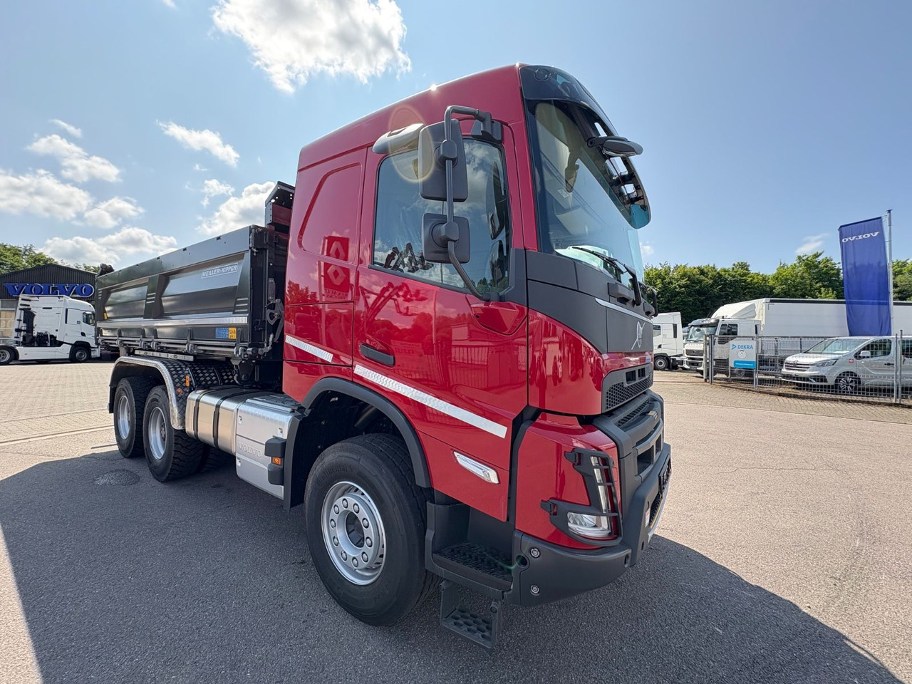 Volvo FMX 500 6x4 X-High Meiller Trigenius D316 - Camion benne: photos 3 Volvo FMX 500 6x4 X-High Meiller Trigenius D316 - Camion benne: photos 3