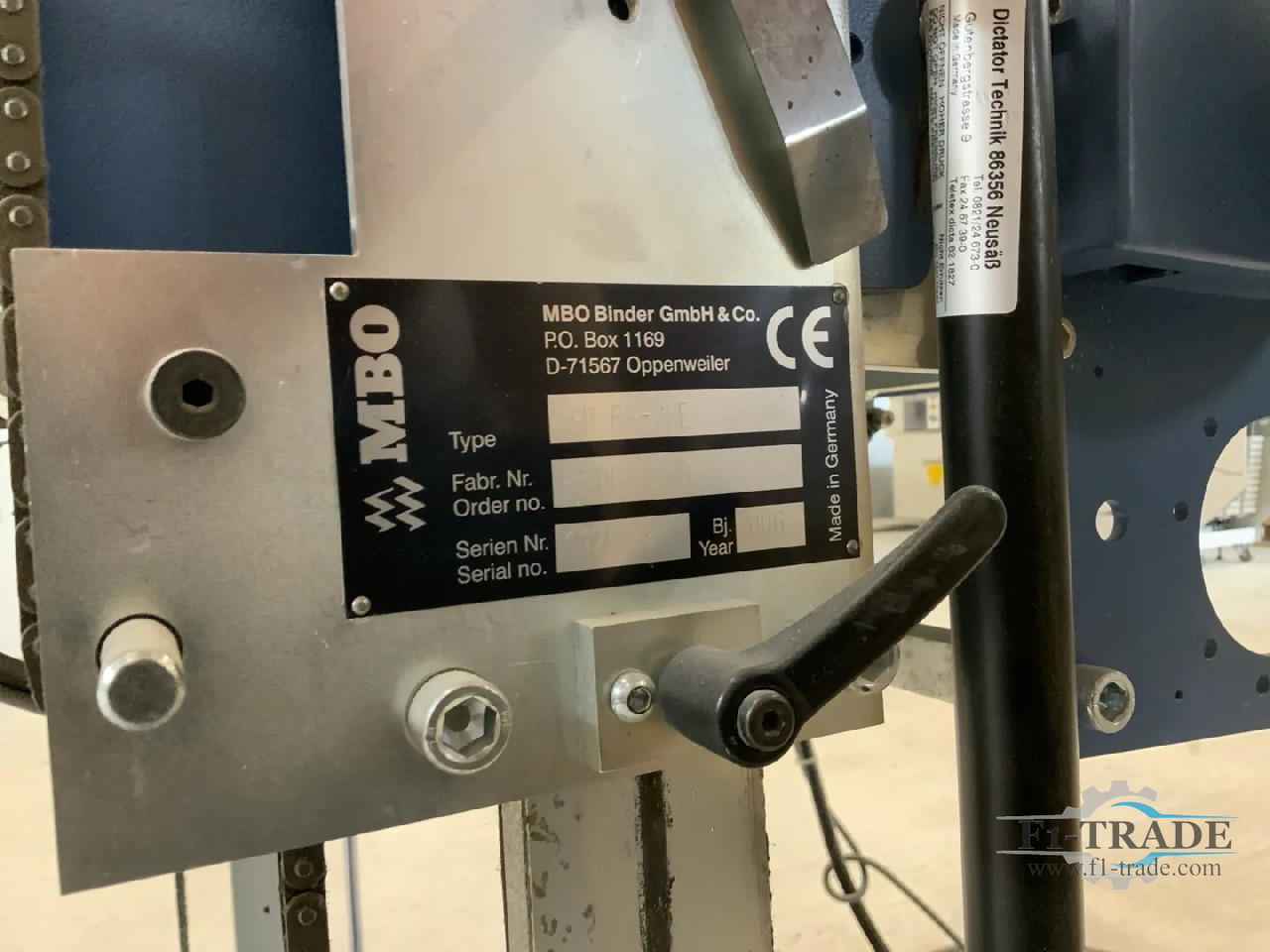 Machine d'impression MBO ASP 66-2 ME: photos 6