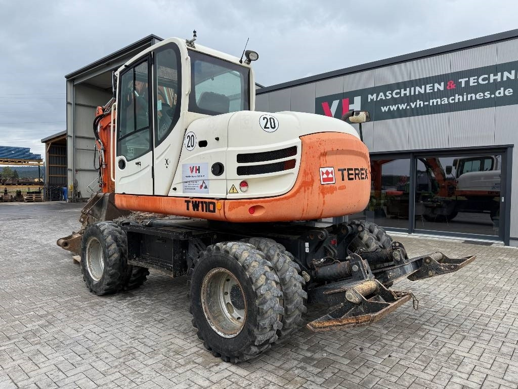 Terex TW 110  - Pelle sur pneus: photos 3 Terex TW 110  - Pelle sur pneus: photos 3