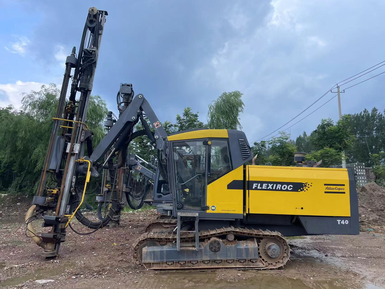 Atlas copco flexiroc T40 - Foreuse: photos 1 Atlas copco flexiroc T40 - Foreuse: photos 1