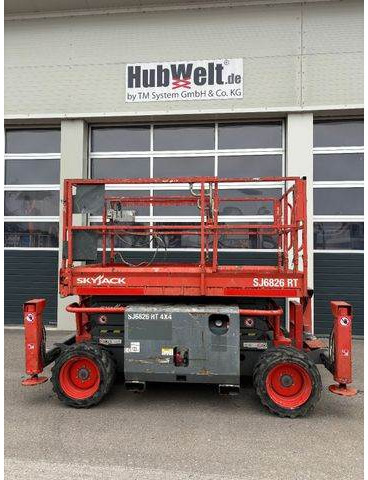 Skyjack SJ6826RT 10m Scherenarbeitsbühne BJ 2015 - Nacelle ciseaux: photos 1 Skyjack SJ6826RT 10m Scherenarbeitsbühne BJ 2015 - Nacelle ciseaux: photos 1