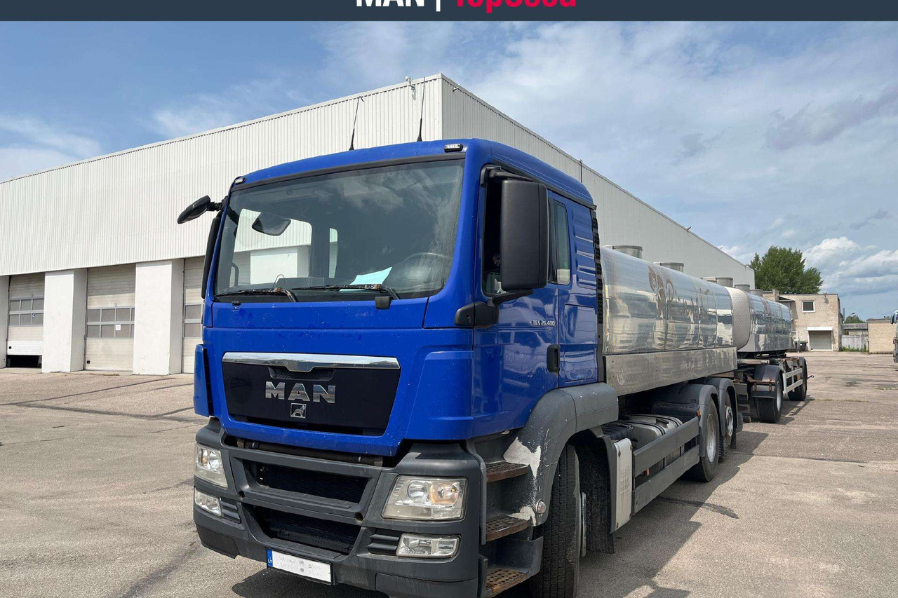 MAN 26.400 6X2-2 Plandex (8633) - Camion citerne: photos 1 MAN 26.400 6X2-2 Plandex (8633) - Camion citerne: photos 1