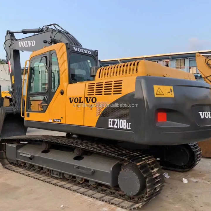 Used Original Volvo Excavator EC210B machinery in stock for sale with high quality and good price - Pelle sur chenille: photos 1 Used Original Volvo Excavator EC210B machinery in stock for sale with high quality and good price - Pelle sur chenille: photos 1