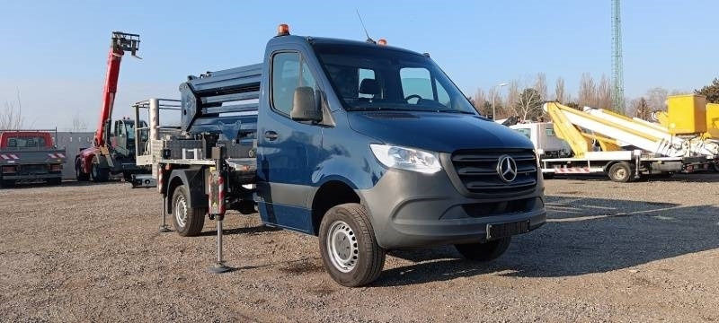 Mercedes-Benz Sprinter Ruthmann-Ecoline RS200 - 20m - 250 kg - Camion avec nacelle: photos 1 Mercedes-Benz Sprinter Ruthmann-Ecoline RS200 - 20m - 250 kg - Camion avec nacelle: photos 1