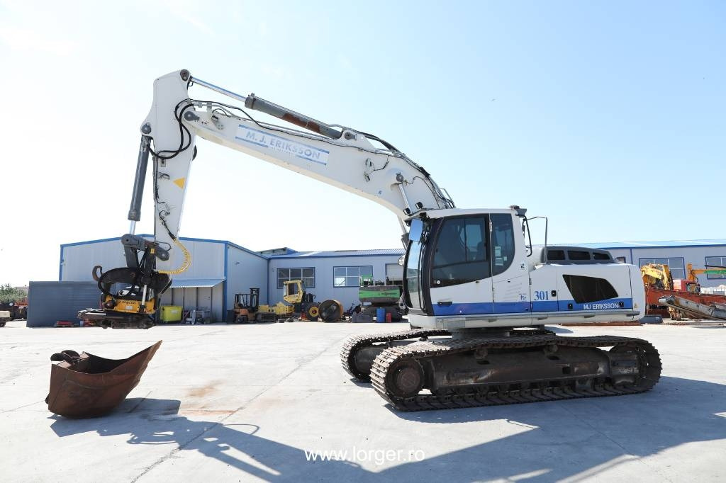 Liebherr R 924 WLC + Engcon Tiltrotator - Pelle sur chenille: photos 1 Liebherr R 924 WLC + Engcon Tiltrotator - Pelle sur chenille: photos 1