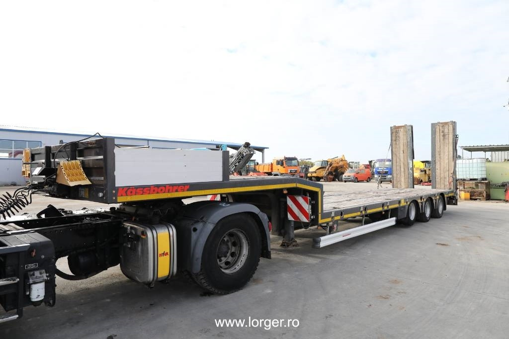 Tracteur routier MAN TGX 18.500 4x2 + Trailer Kässbohrer LB3E Lowbed: photos 11