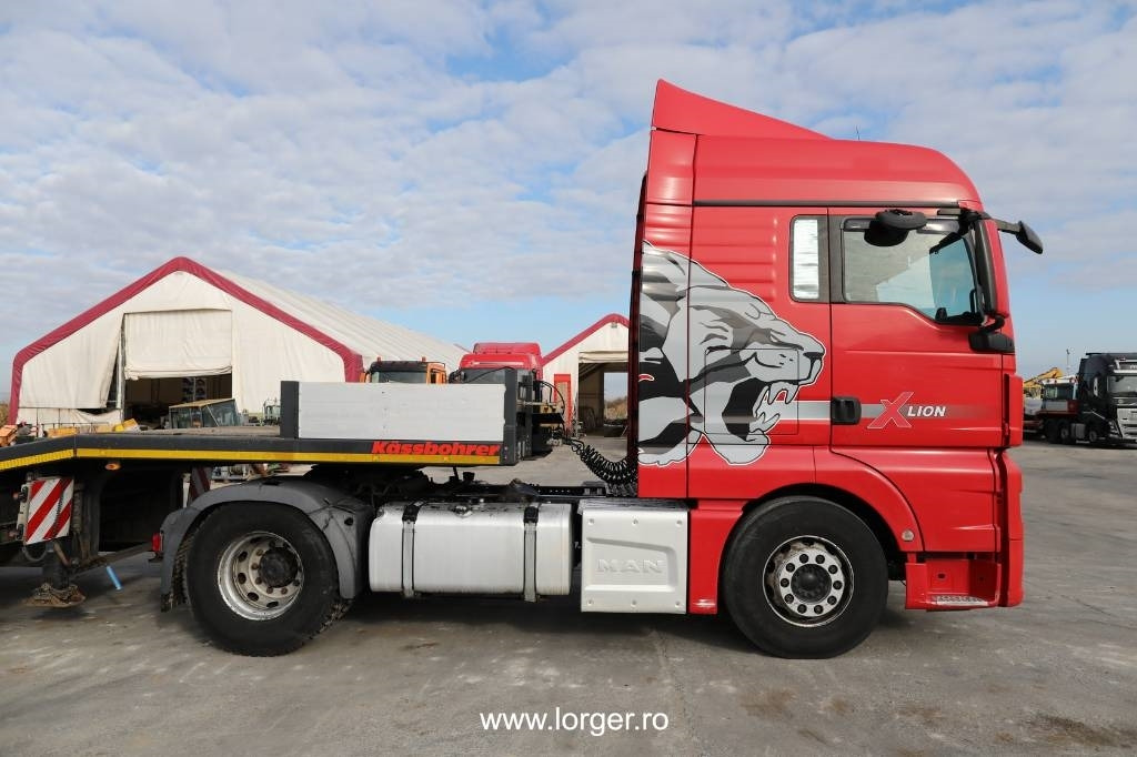 MAN TGX 18.500 4x2 + Trailer Kässbohrer LB3E Lowbed - Tracteur routier: photos 2 MAN TGX 18.500 4x2 + Trailer Kässbohrer LB3E Lowbed - Tracteur routier: photos 2