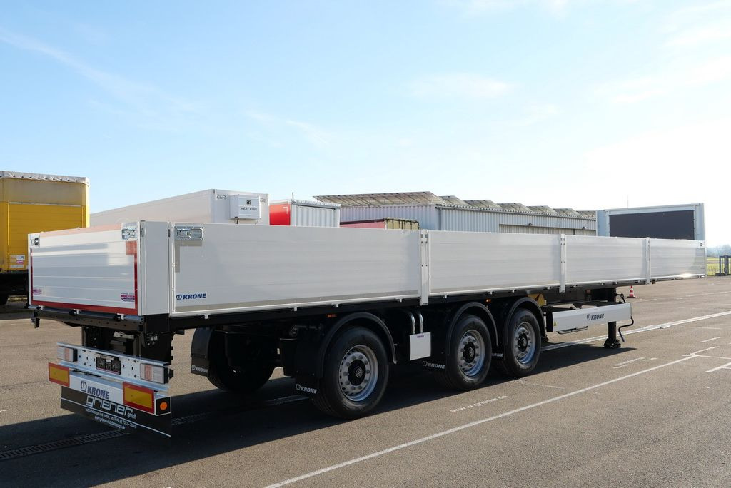 Krone SDP 27/BAUSTOFF/TRIDEC/BPW/RUNGENTASCHEN LIFT Krone SDP 27/BAUSTOFF/TRIDEC/BPW/RUNGENTASCHEN LIFT - Semi-remorque plateau: photos 2 Krone SDP 27/BAUSTOFF/TRIDEC/BPW/RUNGENTASCHEN LIFT Krone SDP 27/BAUSTOFF/TRIDEC/BPW/RUNGENTASCHEN LIFT - Semi-remorque plateau: photos 2