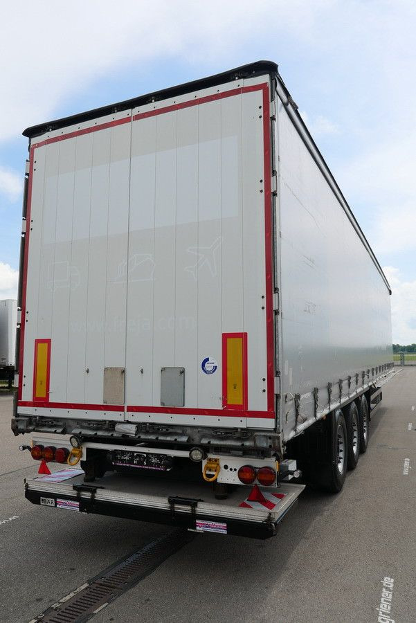 Schmitz Cargobull SCS 24/ LBW 2000 kg / RUNGENTASCHEN / HUBDACH - Semi-remorque rideaux coulissants: photos 4 Schmitz Cargobull SCS 24/ LBW 2000 kg / RUNGENTASCHEN / HUBDACH - Semi-remorque rideaux coulissants: photos 4