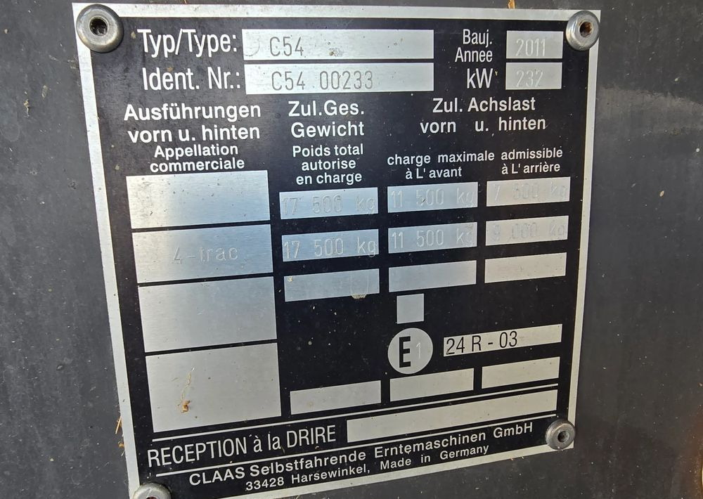 Claas Lexion 650 - Autre matériel: photos 5 Claas Lexion 650 - Autre matériel: photos 5