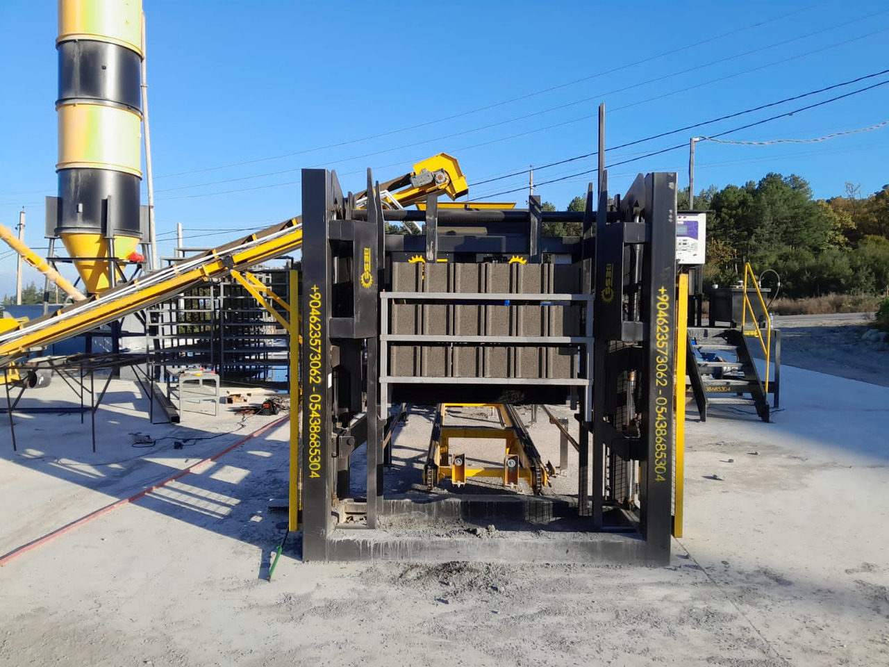 Pondeuse à parpaing Automatic Concrete Block Machine  | PRS-600: photos 7