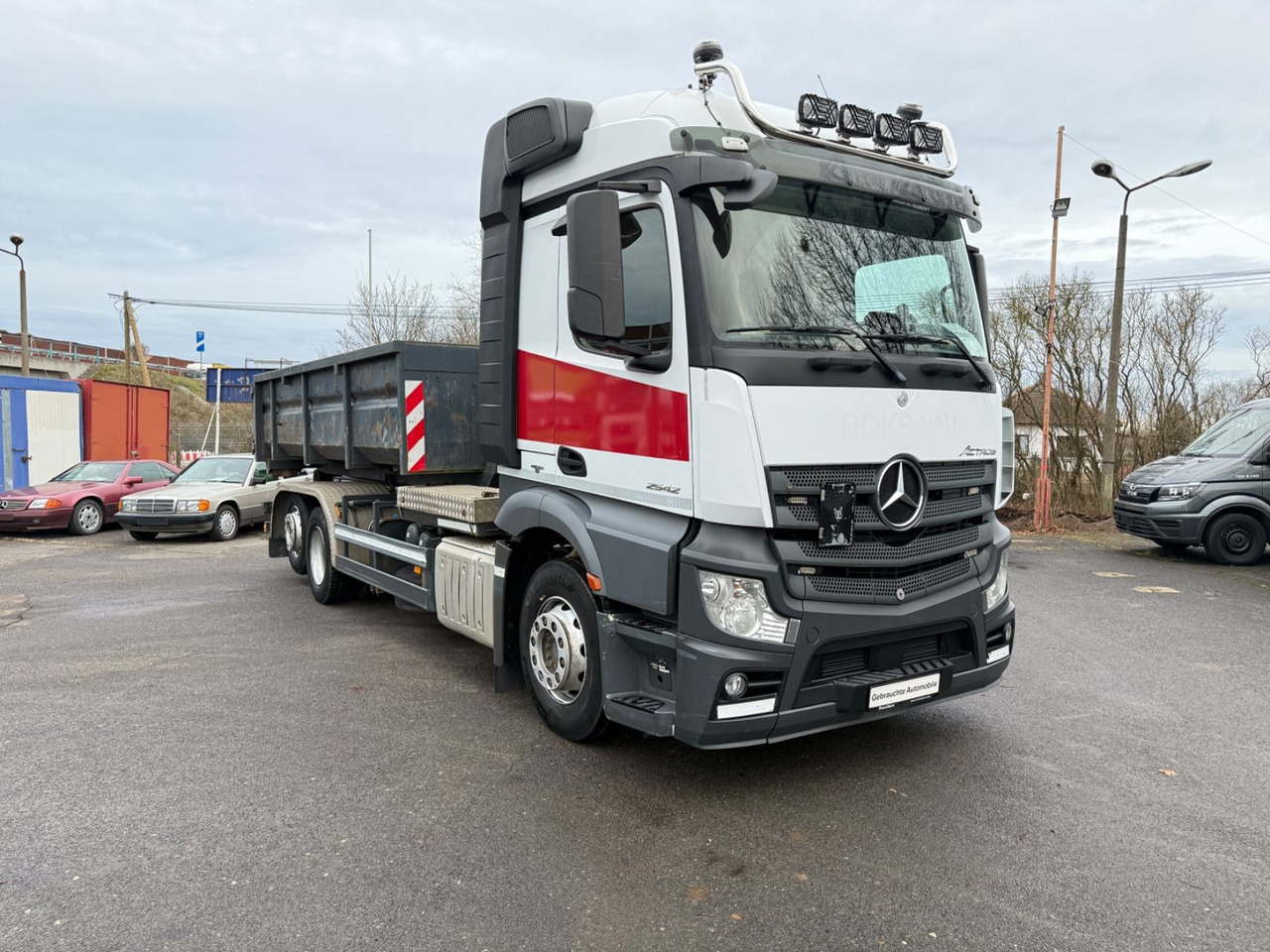 Mercedes-Benz Actros 2542 Abrollkipper mit Container - Camion ampliroll: photos 1 Mercedes-Benz Actros 2542 Abrollkipper mit Container - Camion ampliroll: photos 1