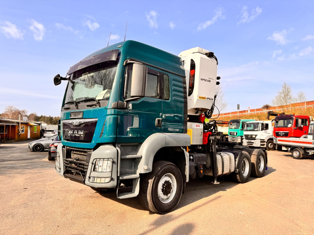MAN TGS 26.480 Kran Palfinger Epsilon - Tracteur routier: photos 3 MAN TGS 26.480 Kran Palfinger Epsilon - Tracteur routier: photos 3