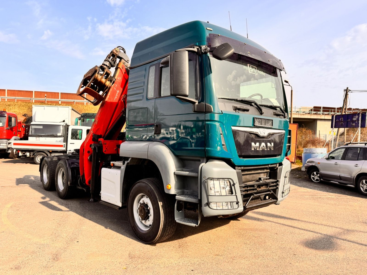 MAN TGS 26.480 Kran Palfinger Epsilon - Tracteur routier: photos 2 MAN TGS 26.480 Kran Palfinger Epsilon - Tracteur routier: photos 2