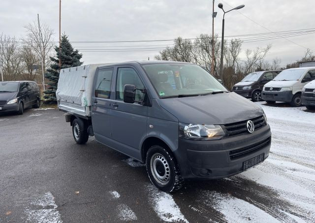 Volkswagen T5 Transporter Pritsche Pritsche Doppelkabine - Utilitaire rideaux coulissants (PLSC): photos 2 Volkswagen T5 Transporter Pritsche Pritsche Doppelkabine - Utilitaire rideaux coulissants (PLSC): photos 2