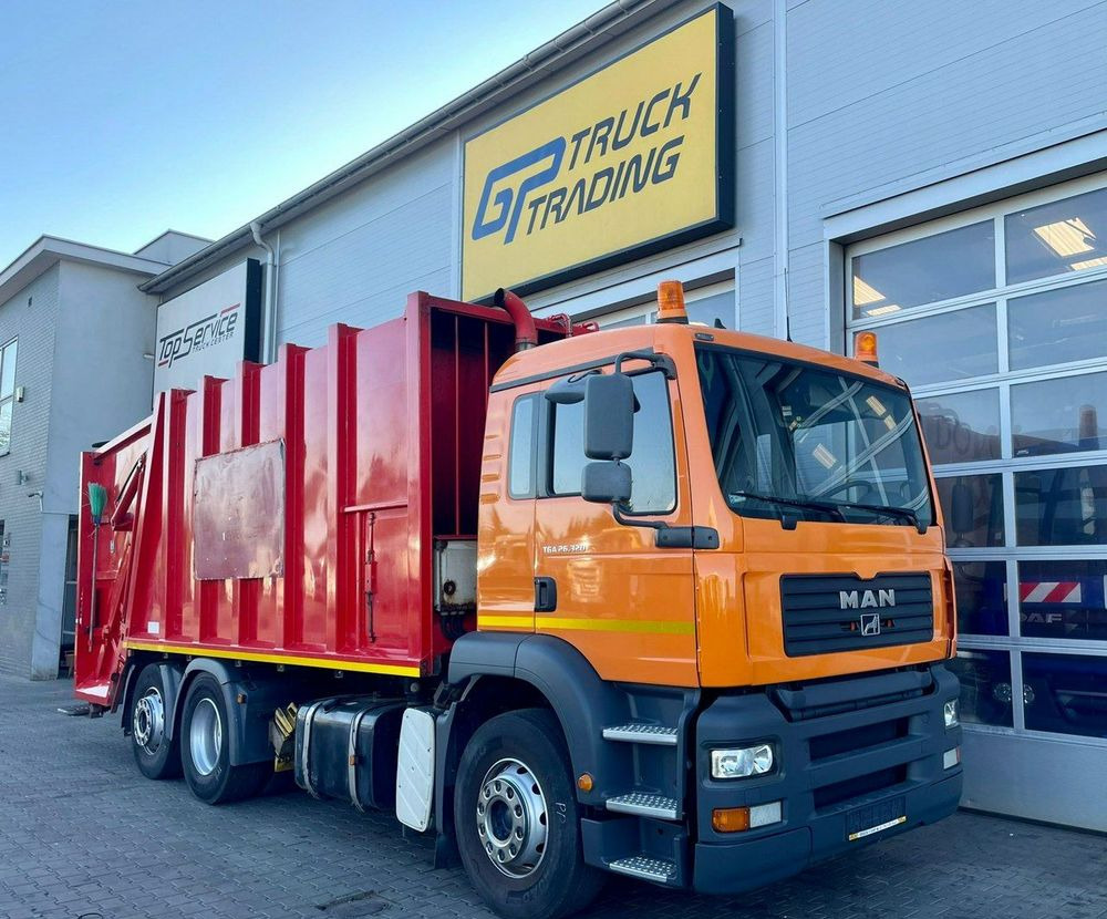 MAN TGA 26.320 - Benne à ordures ménagères: photos 3 MAN TGA 26.320 - Benne à ordures ménagères: photos 3